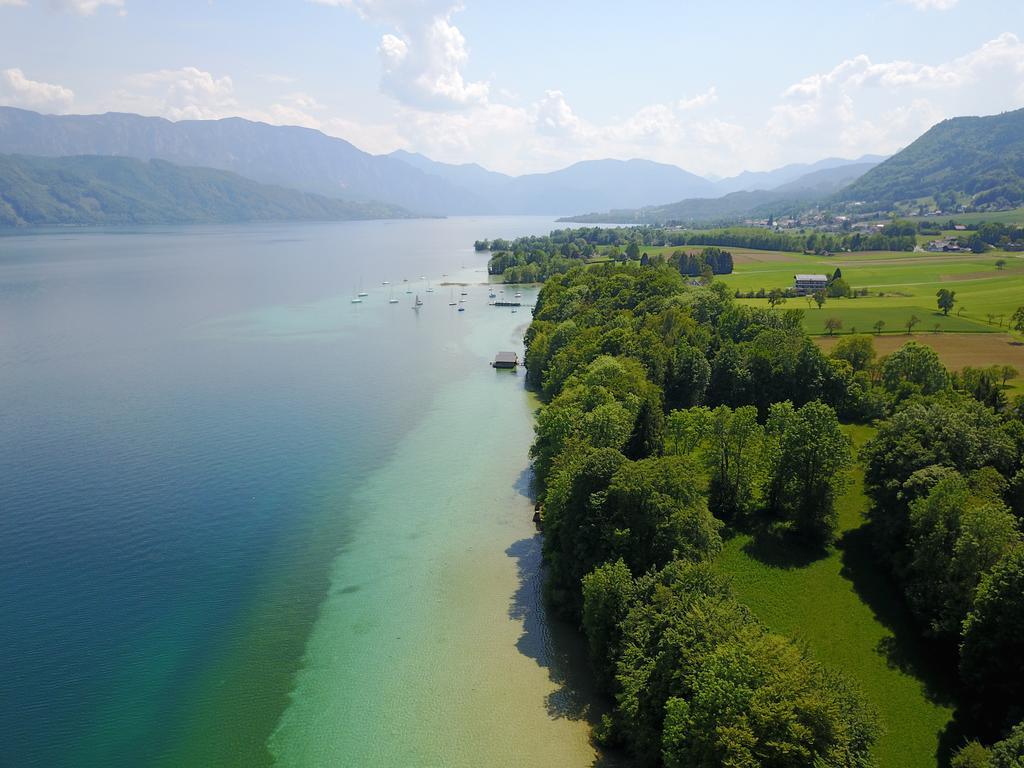 Boutique Hotel Aichinger Nussdorf am Attersee Exterior foto